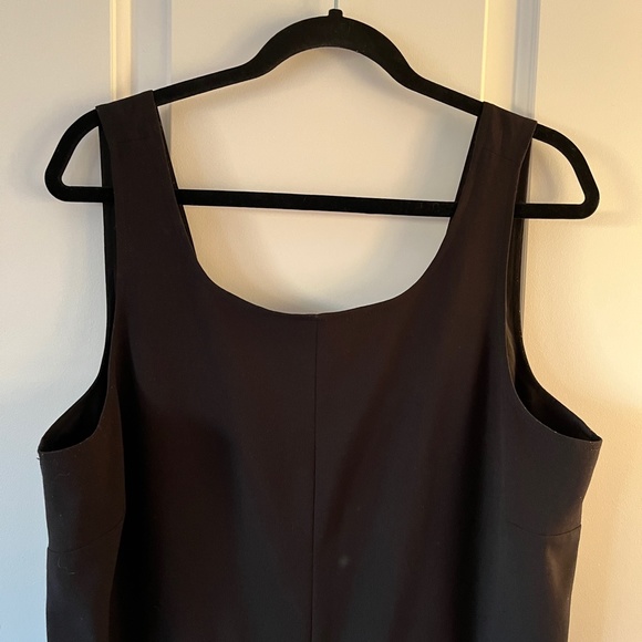 XL - Frank and Oak Sleeveless Jumpsuit. Black. - Picture 4 of 6